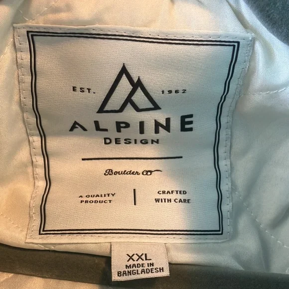 ALPINE DESIGN Women's Aerial Trail Long Wool Shirt Jacket. Size XL and XXL. - Picture 8 of 13